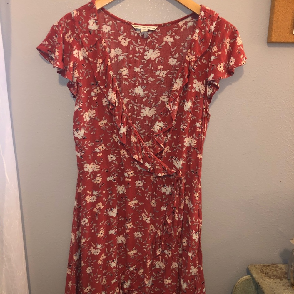 Red dress